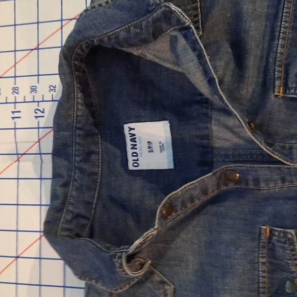 🌻 2/$30 Old Navy Denim Shirt Dress - Picture 6 of 7